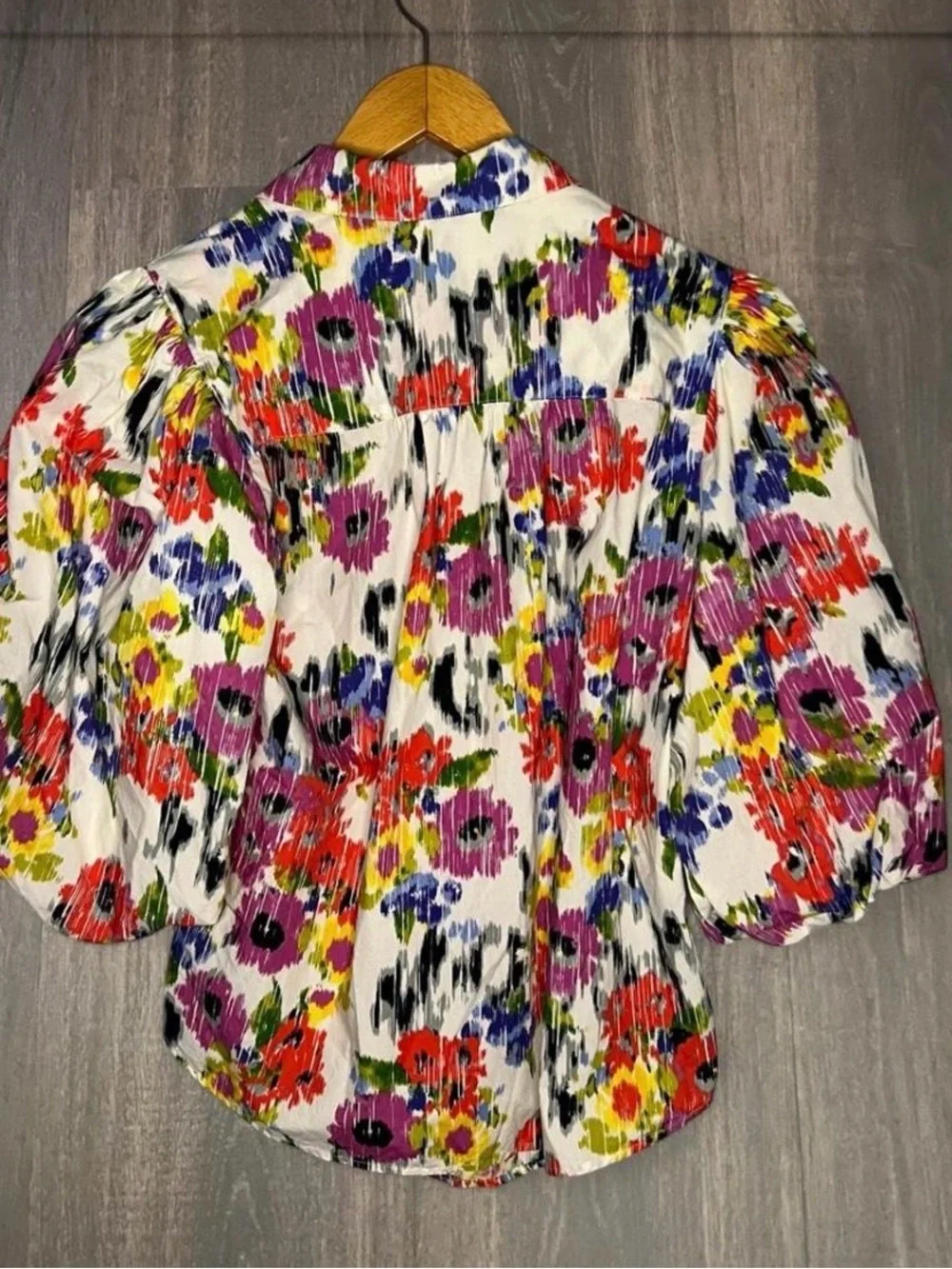 Anthropologie bright floral
